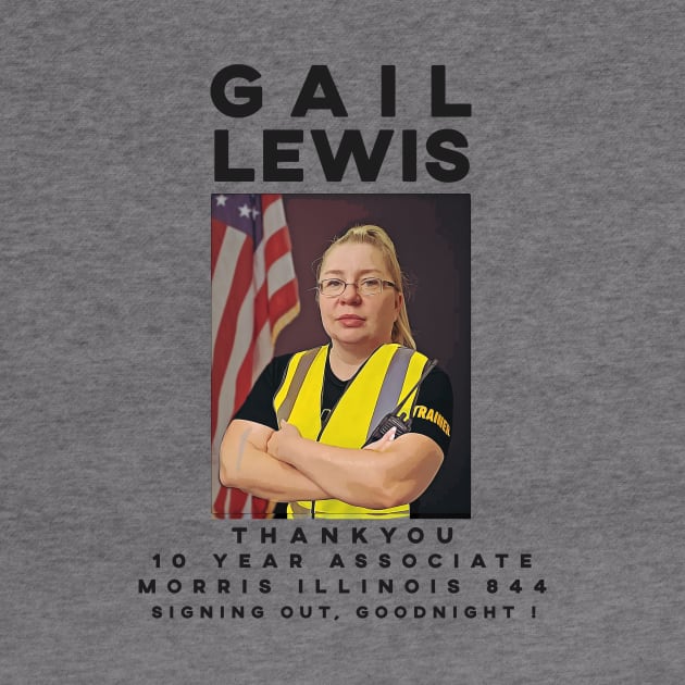 Gail Lewis tribute | Black Font by clownescape